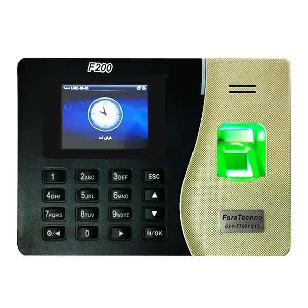 دستگاه حضور و غیاب فرا تکنولوژی مدل  f200