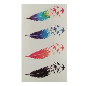 تاتو موقت طرح پر کد 07