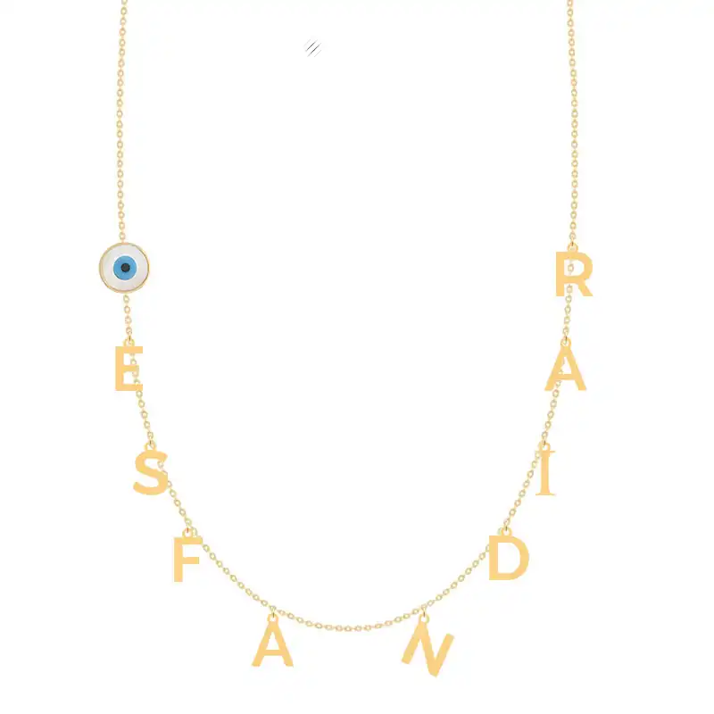 گردنبند طلا 18 عیار زنانه کرابو مدل اسفندیار Kr73149