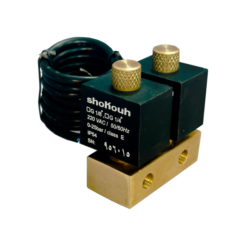 شیر برقی گازوئیل شکوه الکترونیک مدل دو قلو