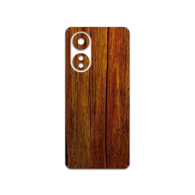 برچسب پوششی ماهوت مدل Orange-Wood مناسب برای گوشی موبایل اپو A58 4G