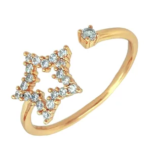 انگشتر زنانه ژوپینگ مدل ستاره کد R4318