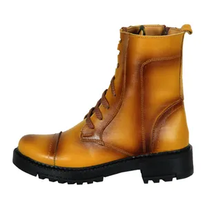 نیم بوت زنانه ست کالکشن مدل 20-20 رنگ زرد