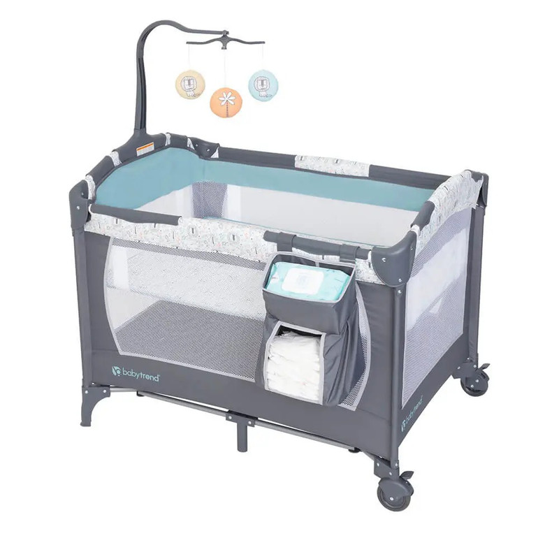 تخت و پارک بازی بیبی ترند مدل Jungle King