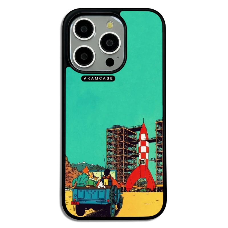 کاور آکام مدل AMC-WA15PRO-TINTIN-17 مناسب برای گوشی موبایل اپل iPhone 15 Pro