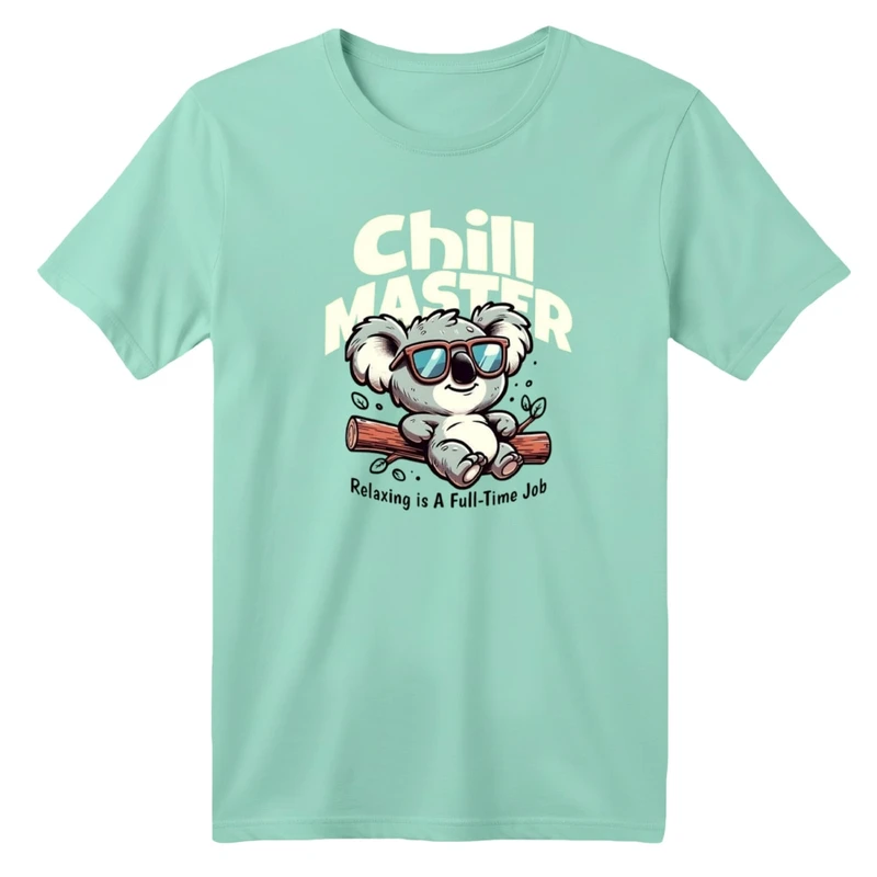 تی شرت آستین کوتاه بچگانه مدل کوالا و درخت