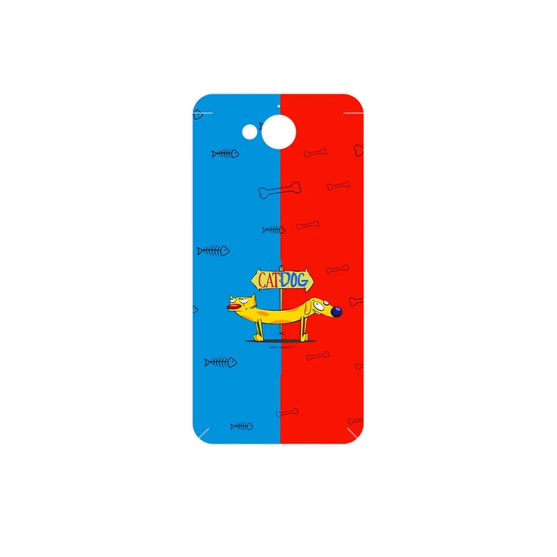 برچسب پوششی ماهوت مدل CatDog مناسب برای گوشی موبایل اچ تی سی Desire 650