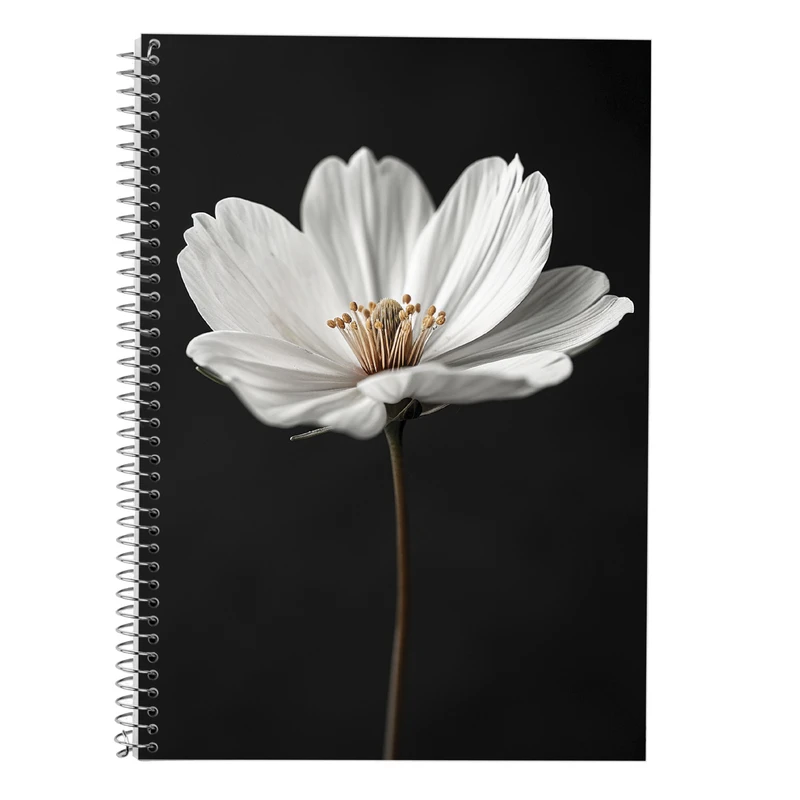 دفتر زبان 50 برگ مدوپد طرح گل کد DF13819