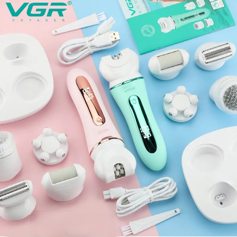ست اصلاح موی بدن بانوان وی جی ار مدل v-751 ست اصلاح موی بدن بانوان وی جی ار مدل v-751