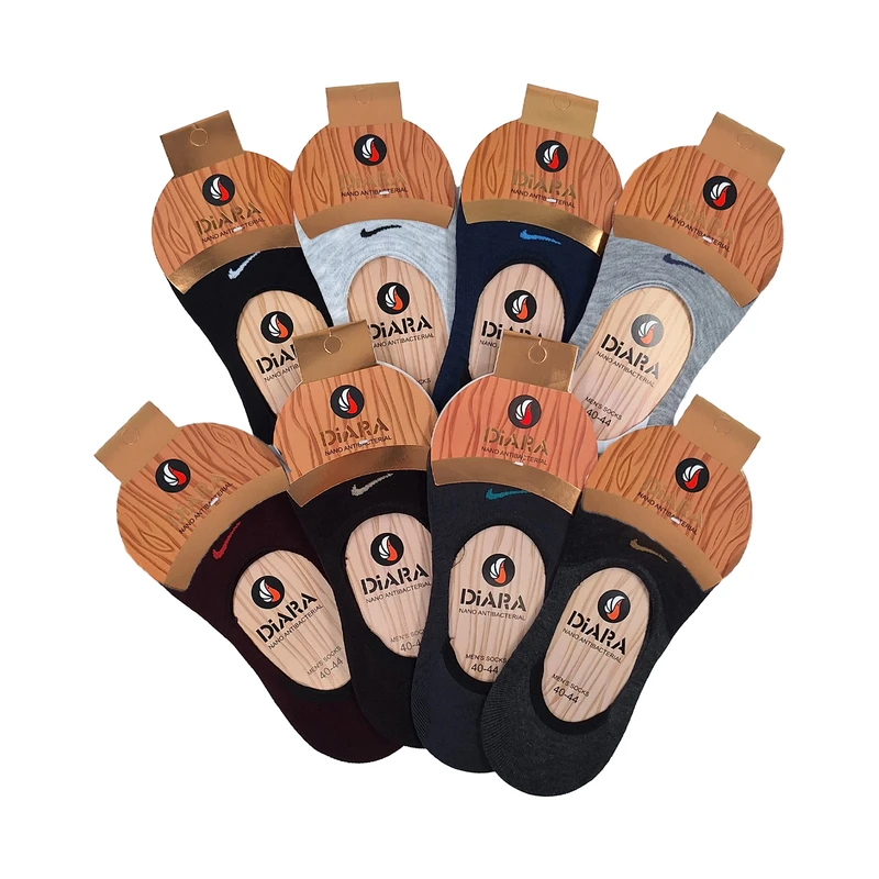 جوراب کالج مردانه مدل DIARA-RANG کد 1466 مجموعه 8 عددی