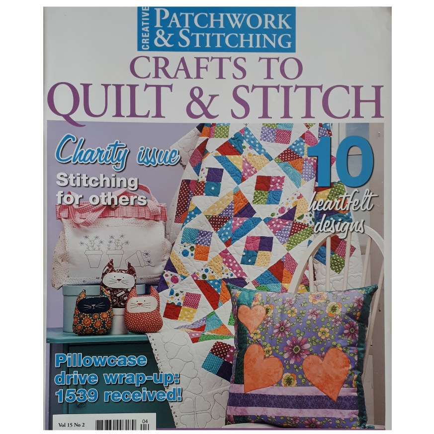مجله Crafts to Quilts and Stitch سپتامبر 2020