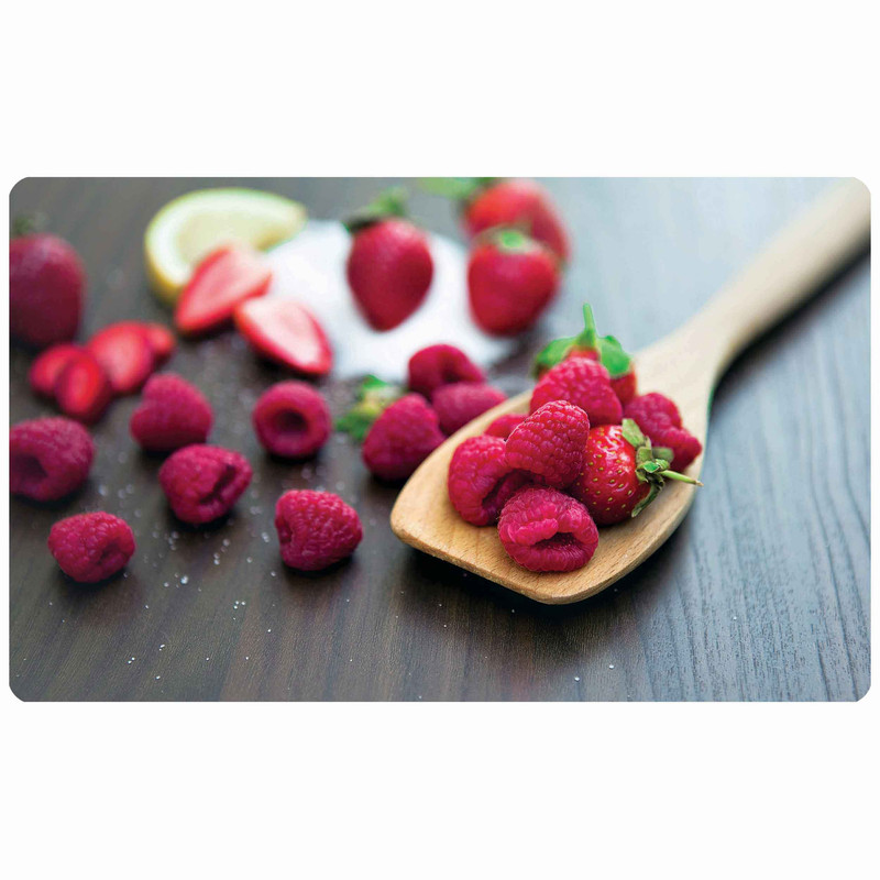 فرش پارچه ای مدل تمشک وحشی 6045