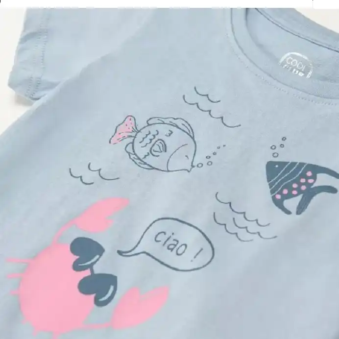 تی شرت آستین کوتاه بچگانه کول کلاب مدل ccg2411996