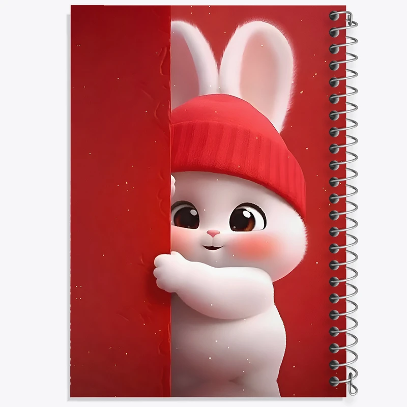 دفتر مشق 100 برگ خندالو طرح خرگوش کیوت کد N4091