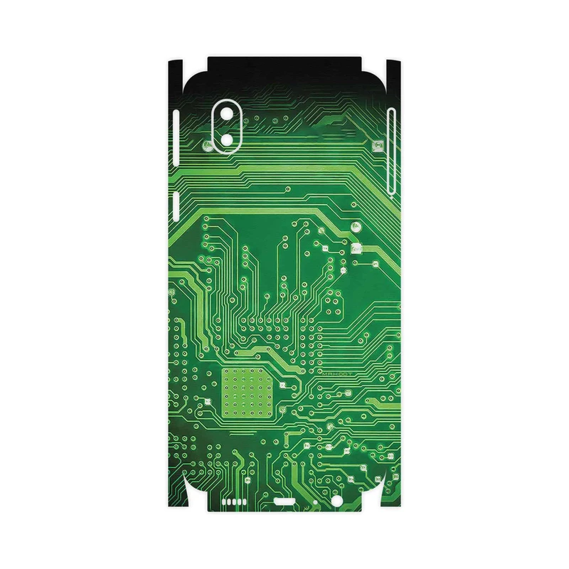 برچسب پوششی ماهوت مدل Green_Printed_Circuit_Board-FullSkin مناسب برای گوشی موبایل سامسونگ Galaxy A01 Core