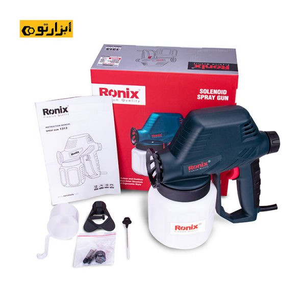 پیستوله برقی رونیکس مدل 1313 به همراه دستکش و عینک محافظ