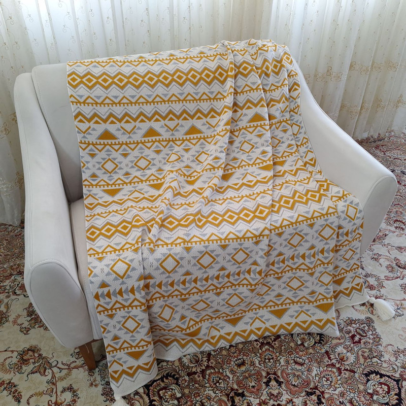 شال مبل مدل بوهو استایل سایز 180×140 سانتی متر