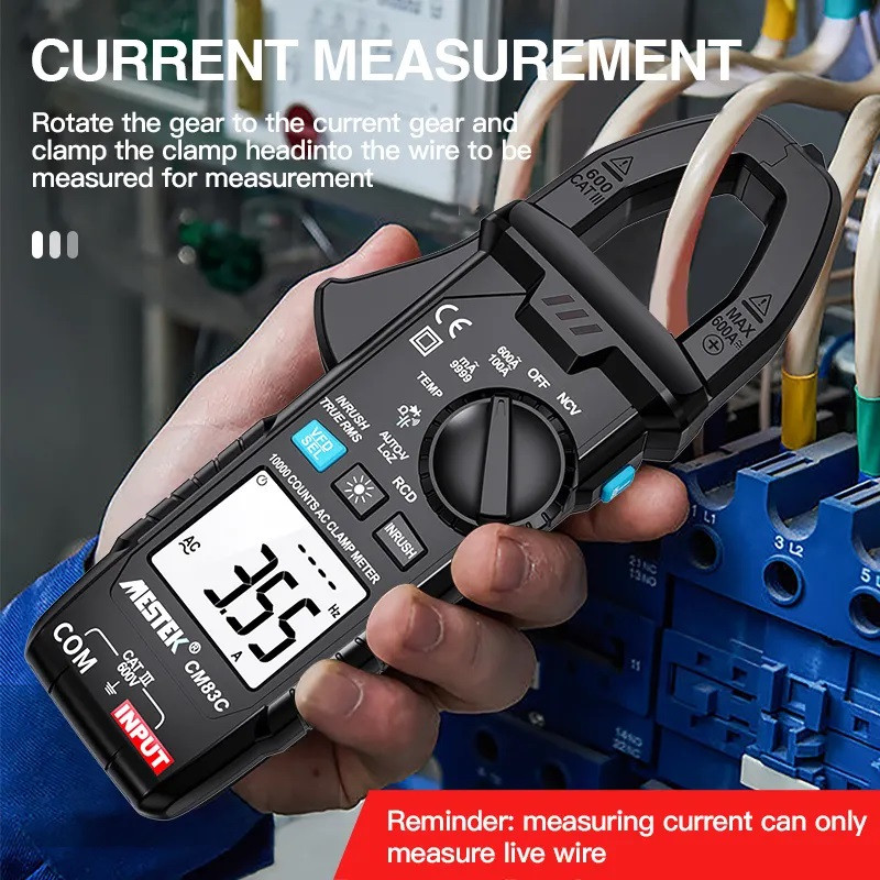 مولتی متر کلمپی دیجیتال مستک مدل CM83C مولتی متر کلمپی دیجیتال مستک مدل CM83C
