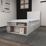 تخت خواب یکنفره اعیان مدل FH295 سایز 90x200 سانتی متر