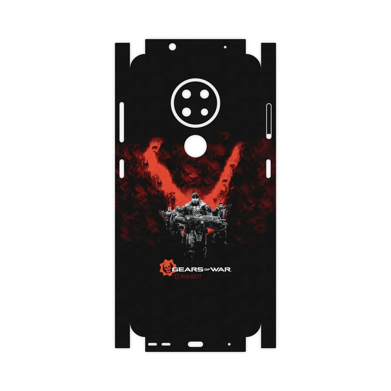 برچسب پوششی ماهوت مدل GEARS-OF-WAR-Game-FullSkin مناسب برای گوشی موبایل نوکیا 6.2