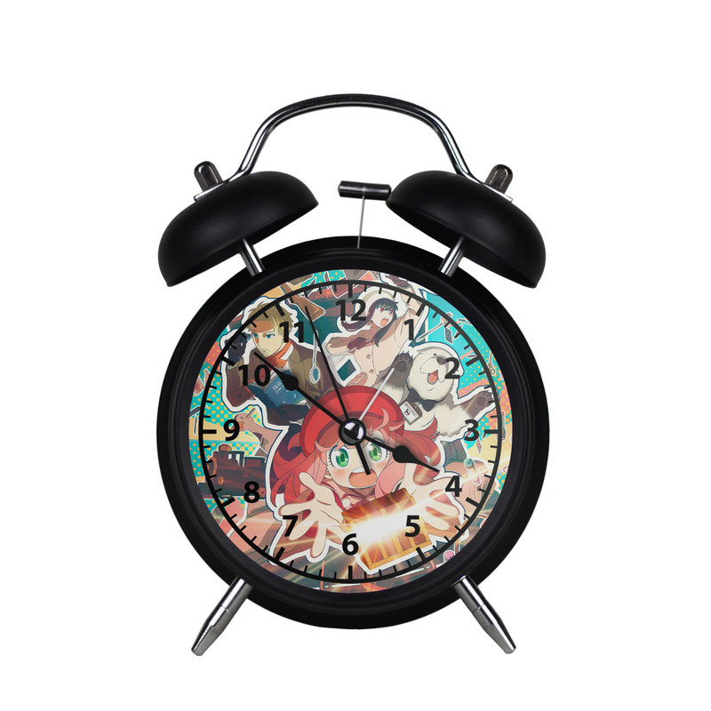 ساعت رومیزی طرح انیمه انیا و خانواده جاسوس Anya کد 8506