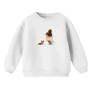 سویشرت بچگانه مدل دختر و سگ