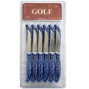 کارد میوه خوری 12 پارچه گلف مدل RT