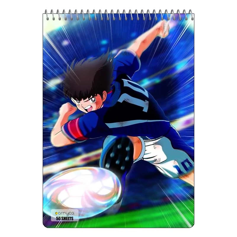 دفتر نقاشی 50 برگ سیمی کارنیکا طرح کاپیتان سوباسا Captain Tsubasa کد 88712