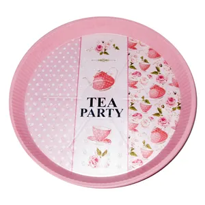 سینی مدل Tea party کد A003