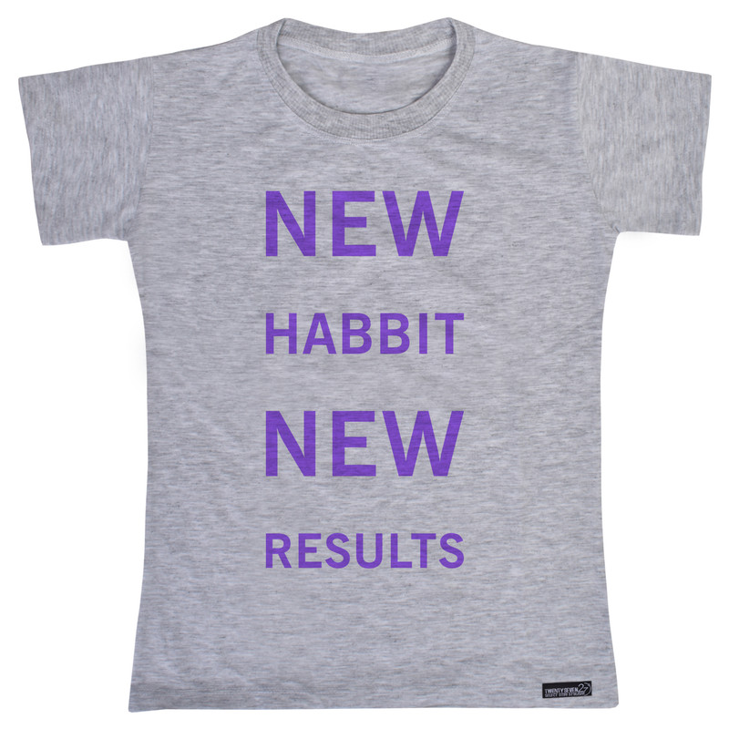 تی شرت آستین کوتاه پسرانه 27 مدل New Habbit کد MH1537