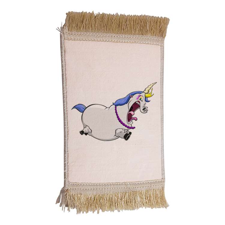 فرش ماشینی دیوارکوب مدل یونیکورن کد 90