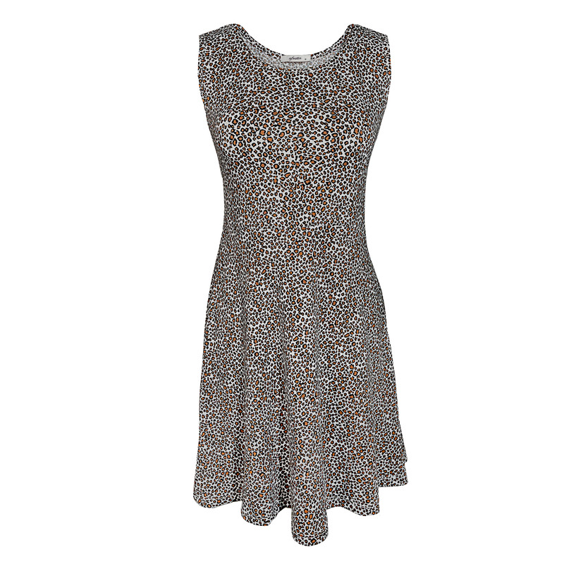 پیراهن زنانه افراتین مدل پلنگی کد 9592