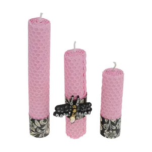 شمع  گالری شمرون کد CND3B108P مجموعه سه عددی