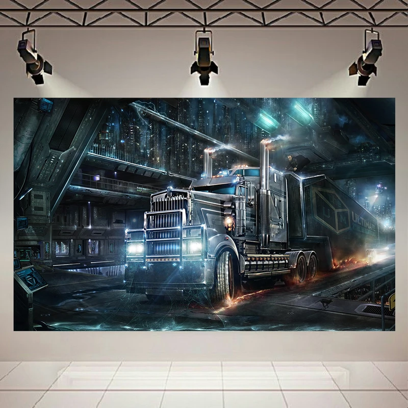 تابلو بوم طرح تریلی مدل Ultimate X کد AR1600