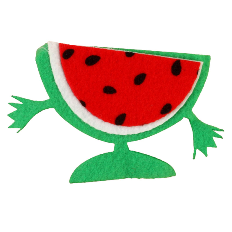 گل سینه دخترانه مدل yal57 طرح هندوانه