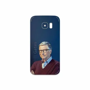 MAHOOT Bill Gates Cover Sticker for Samsung Galaxy S7