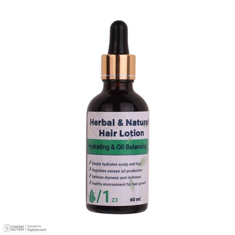 عکس شماره 4 : روغن-ریزش و تقویت کننده مو سر هربال مدل hn حجم 240 میلی لیتر بسته 5 عددی