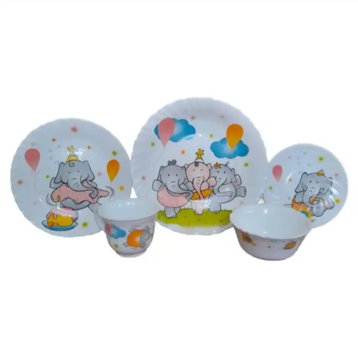 ظرف غذای 5 تکه کودک پارس اوپال کد 750