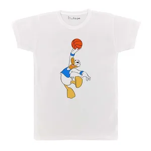 تی شرت بچگانه پرمانه طرح دونالد داک کد pmt.5369