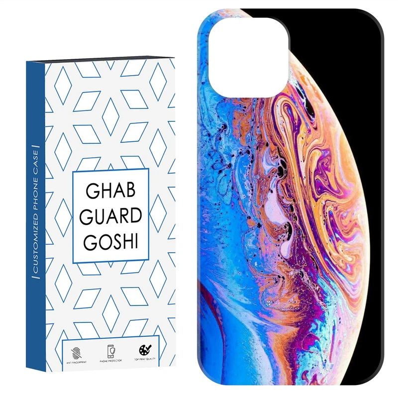 کاور قاب گارد گوشی طرح سیاره کد Dimo-100 مناسب برای گوشی موبایل اپل  IPHONE 12 / 12 PRO   