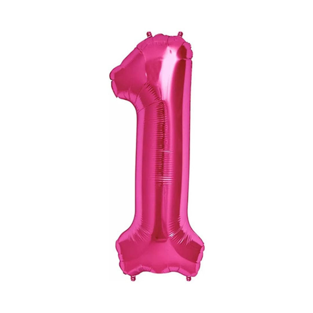 بادکنک فویلی مدل عدد 1 کد KP-32