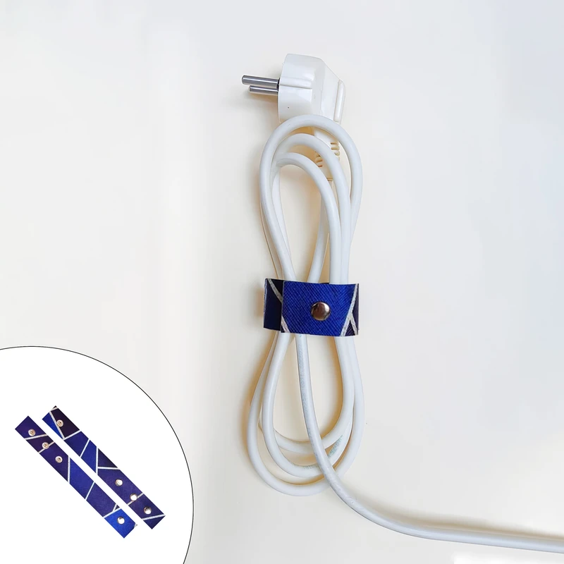 نظم دهنده سیم و کابل طرح خط خطی مدل C-206 مجموعه 2 عددی