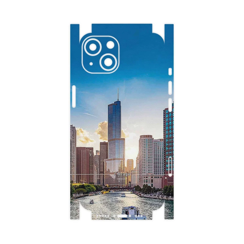 برچسب پوششی ماهوت مدل City of Chicago-FullSkin مناسب برای گوشی موبایل اپل iPhone 13