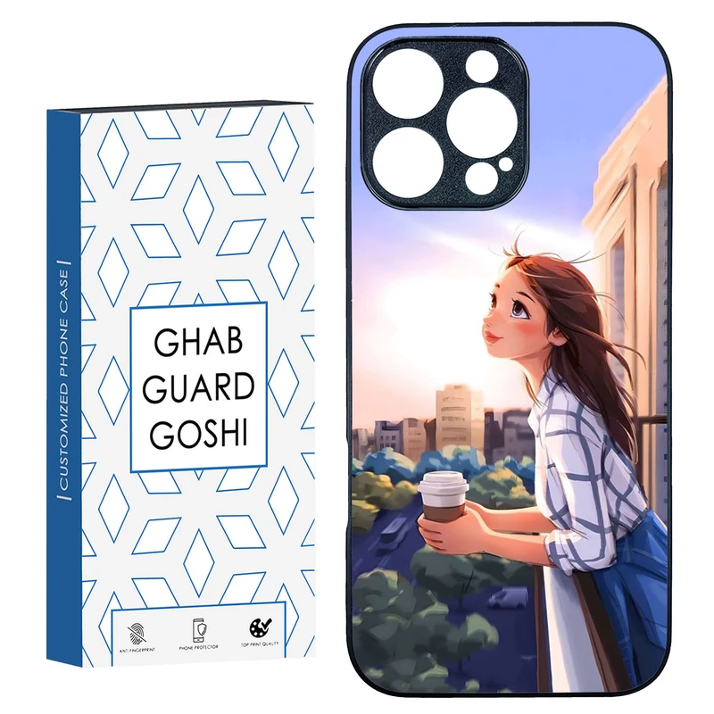 کاور قاب گارد گوشی طرح دخترانه کد TPU-016 مناسب برای گوشی موبایل آیفون Apple 16 Pro Max
