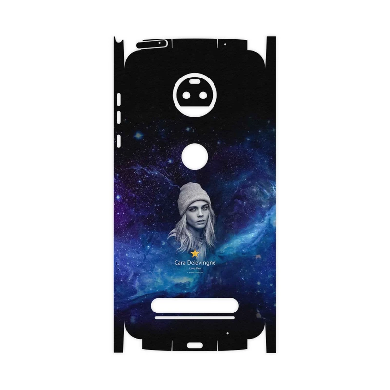 برچسب پوششی ماهوت مدل Cara Delevingne-FullSkin مناسب برای گوشی موبایل موتورولا Moto Z2 Force