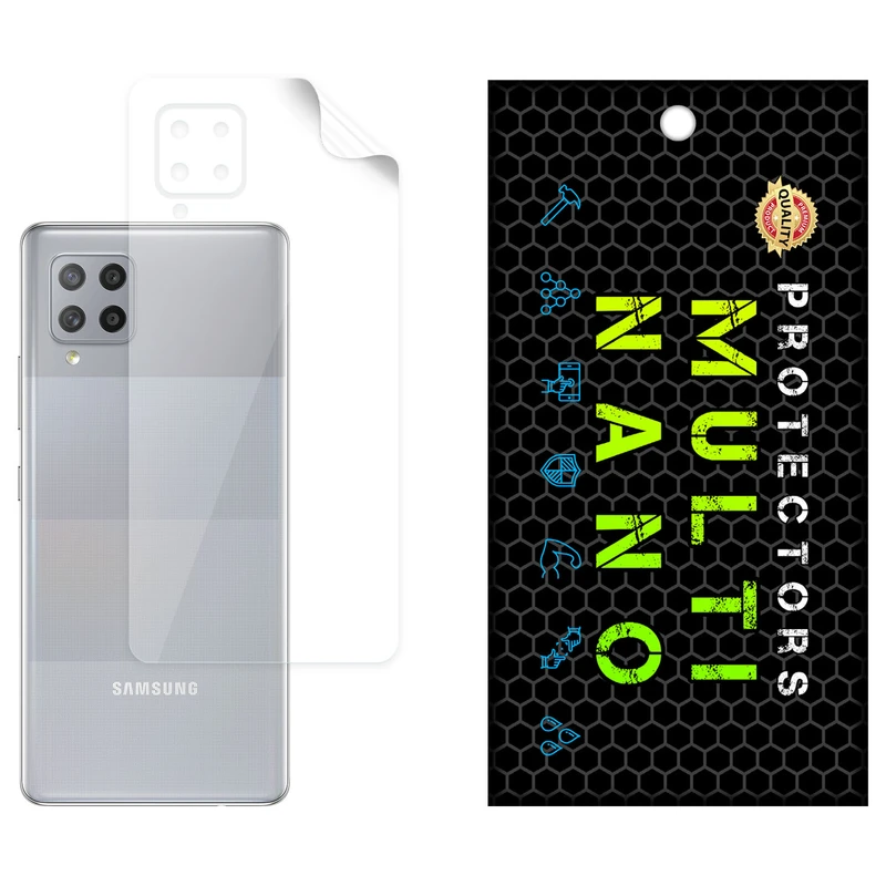 محافظ پشت شفاف نانو هیدروژل مولتی نانو مدل X-F1T مناسب برای گوشی موبایل سامسونگ Galaxy A42 5G