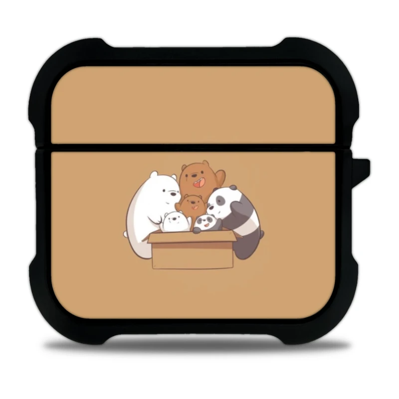 کاور آکام مدل AAP3CASHW-BARE BEAR16 مناسب برای کیس اپل ایرپاد 3