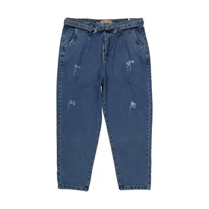 شلوار جین زنانه مدل مام استایل کد 32037