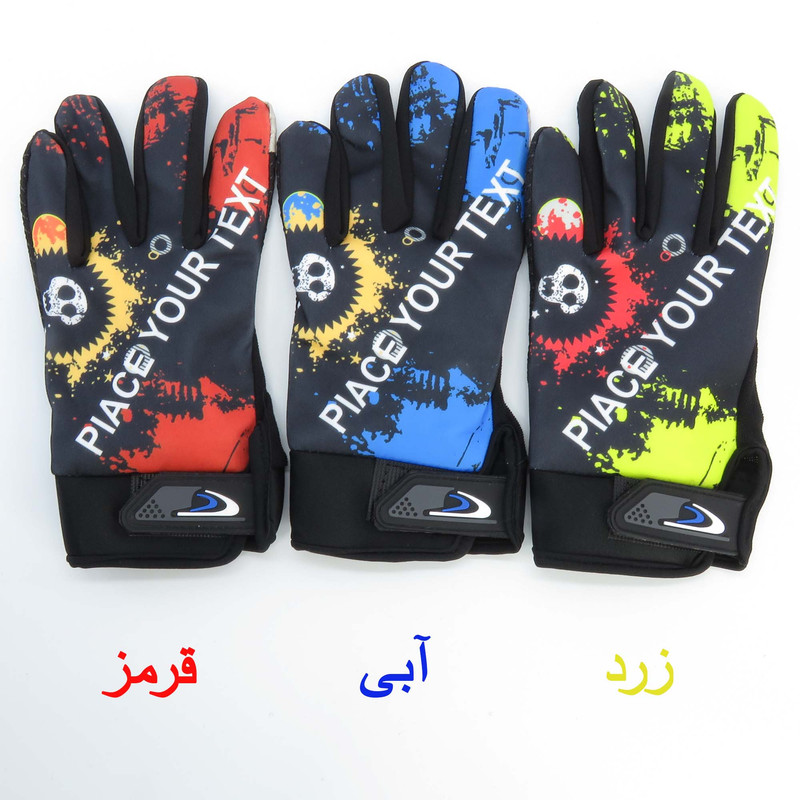 دستکش دوچرخه سواری مدل چهار فصل کد 1660 سایز L