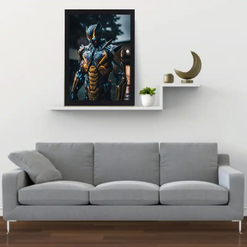 تابلو نوری گیم دکور طرح بازی کامپیوتری مدل game14